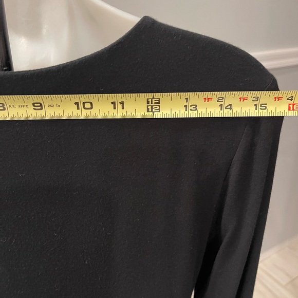 CeCe by Cynthia Steffe Black Cocktail L  Dress  Body Shaping  Knee Length Cozy - Picture 7 of 11